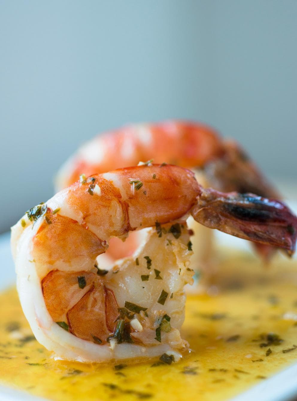 Crevettes à l’ail