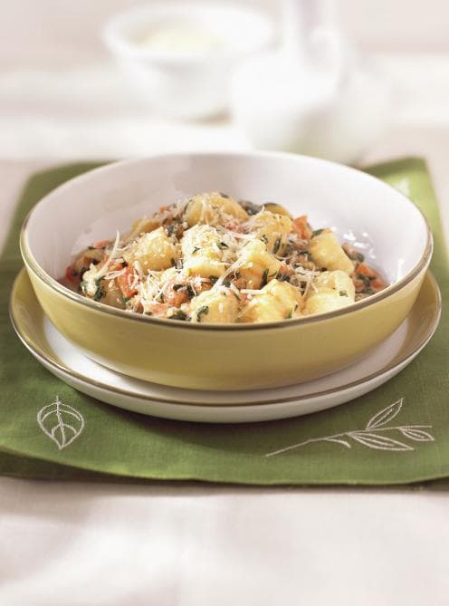 Gnocchis sauce rosée