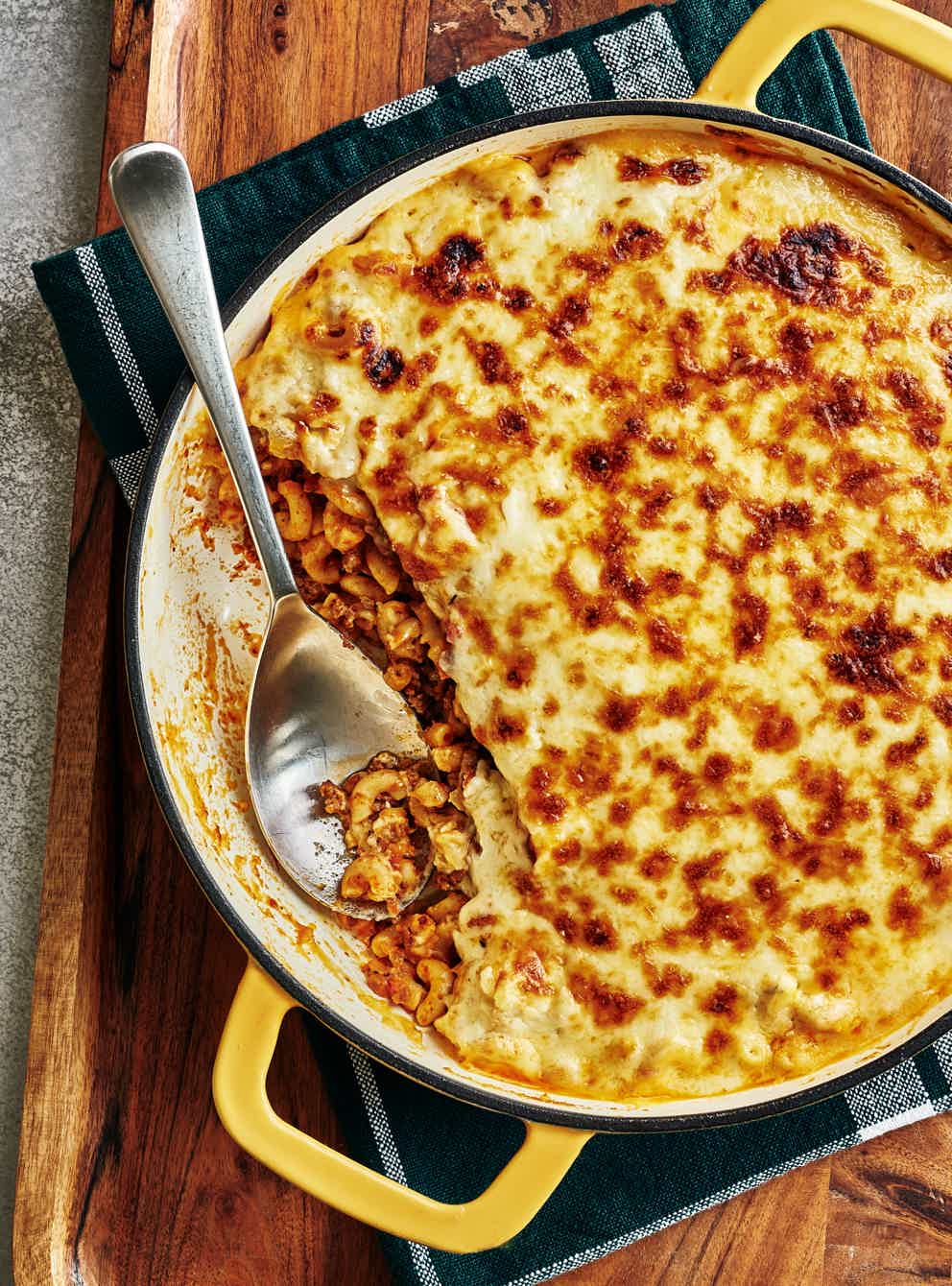 Macaroni à la viande