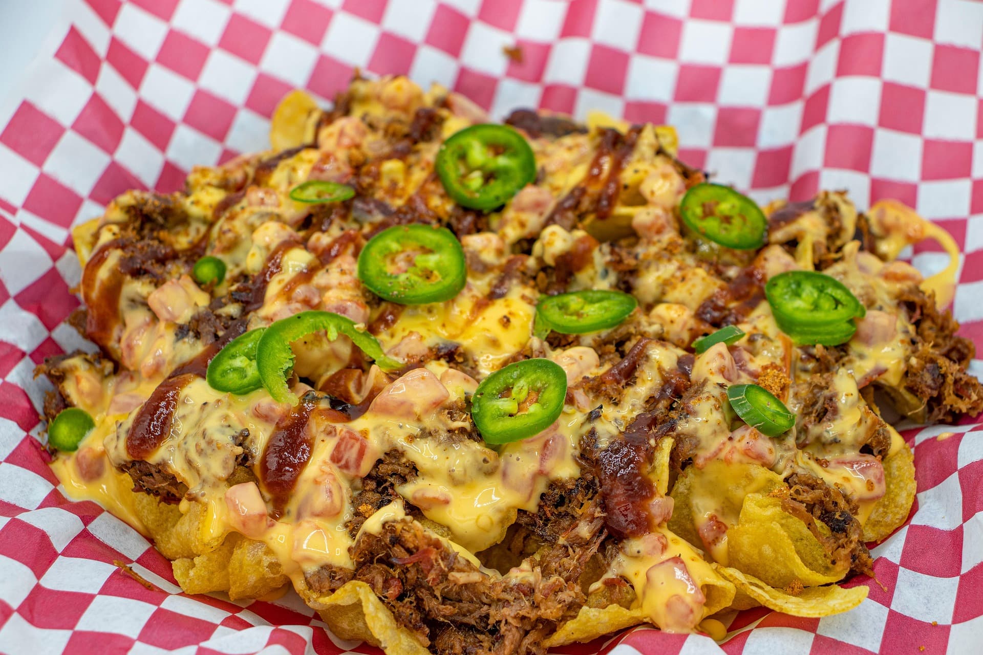 Nachos gratinés