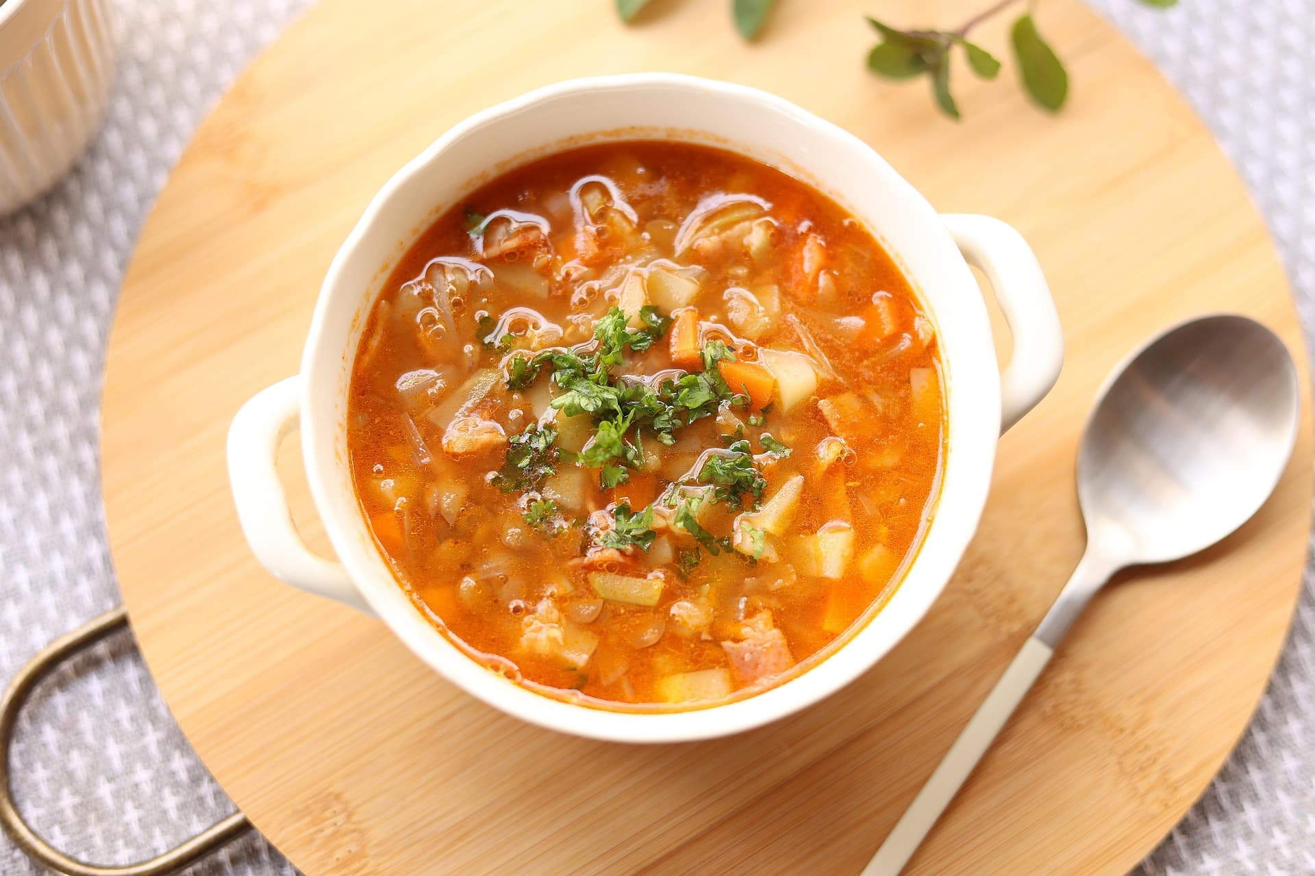 Potage aux légumes